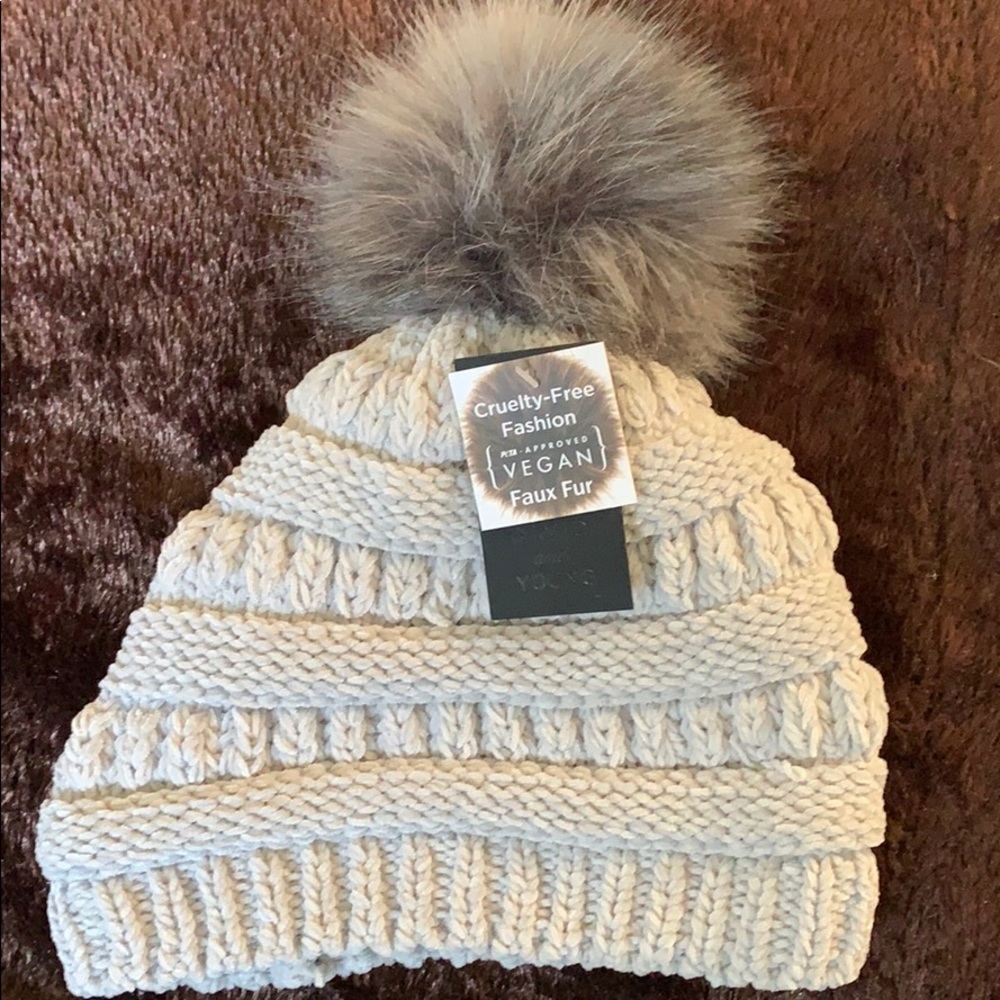 Super soft knit heather beenie